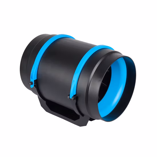 Ventilador hidropônico de duto de fluxo misto de personalização de 100 mm para ventilador extrator silencioso de barraca de cultivo